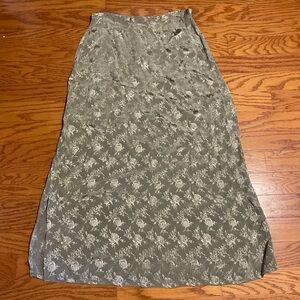 April Cornell Vintage Floral Maxi Skirt
